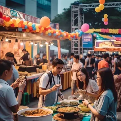 Kenyamanan Festival Foodie di Tangerang Convention Center